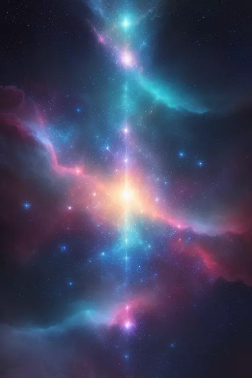 nebula screensaver animated