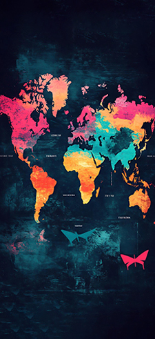 World Map Wallpaper